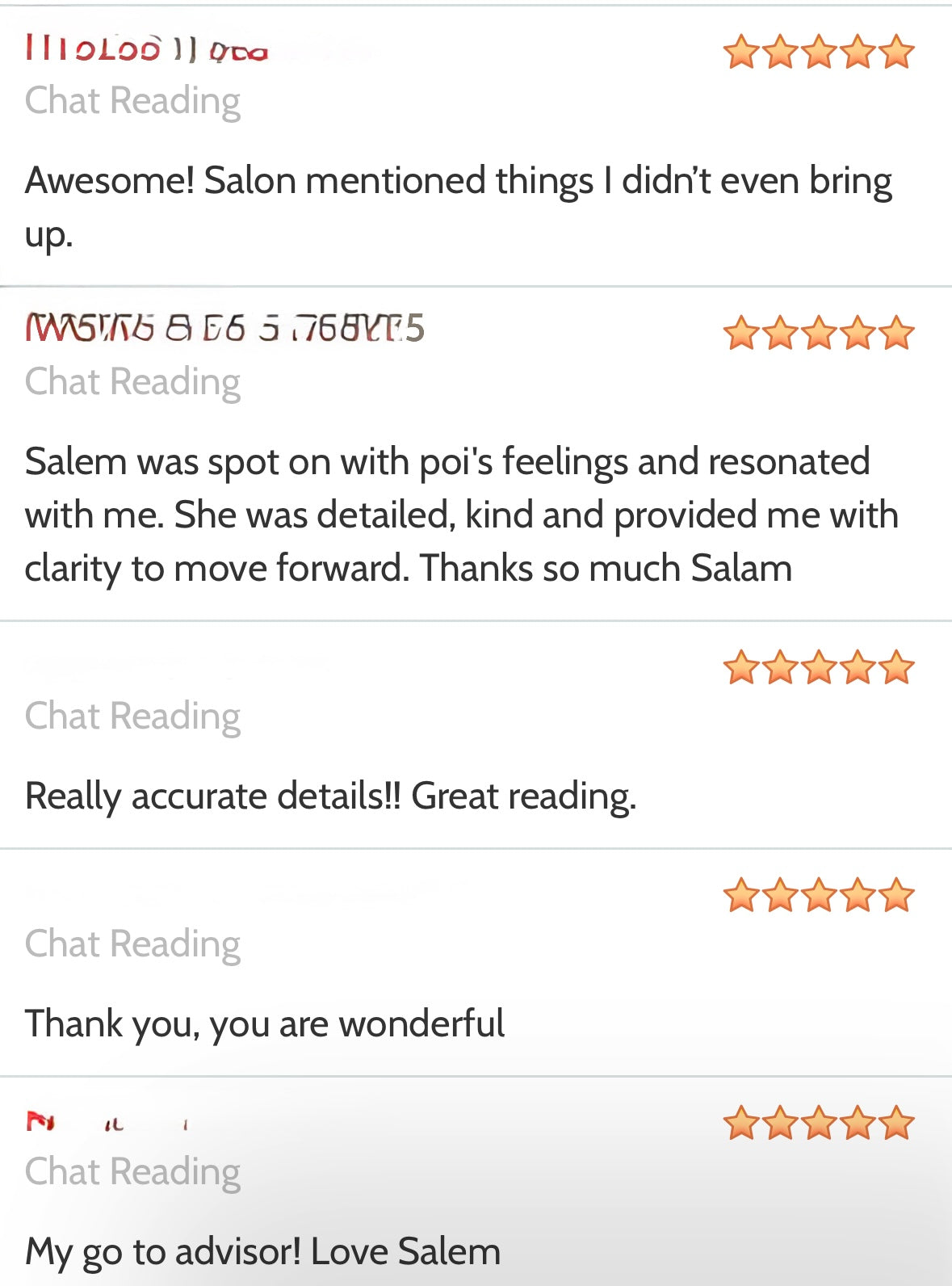 Reviews