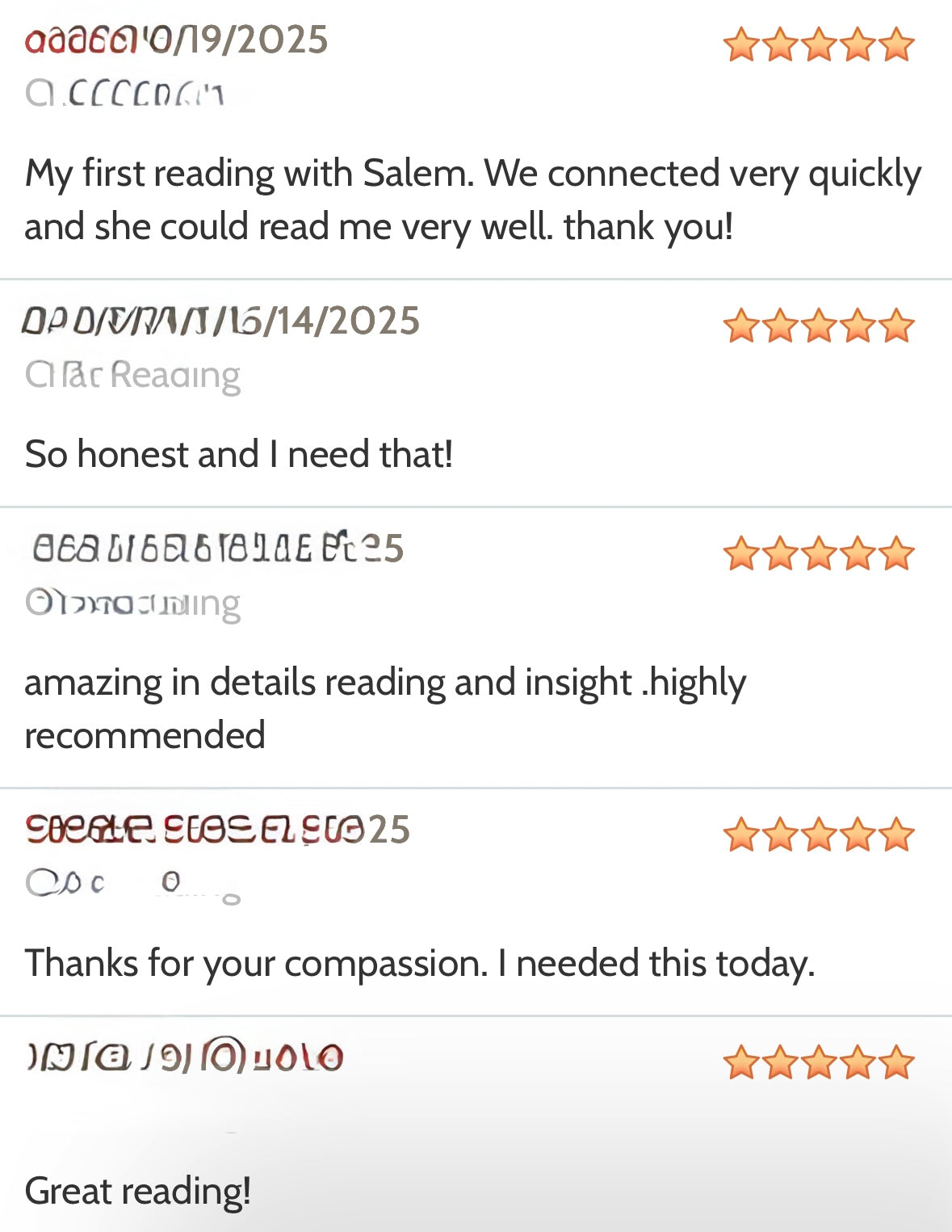 Reviews