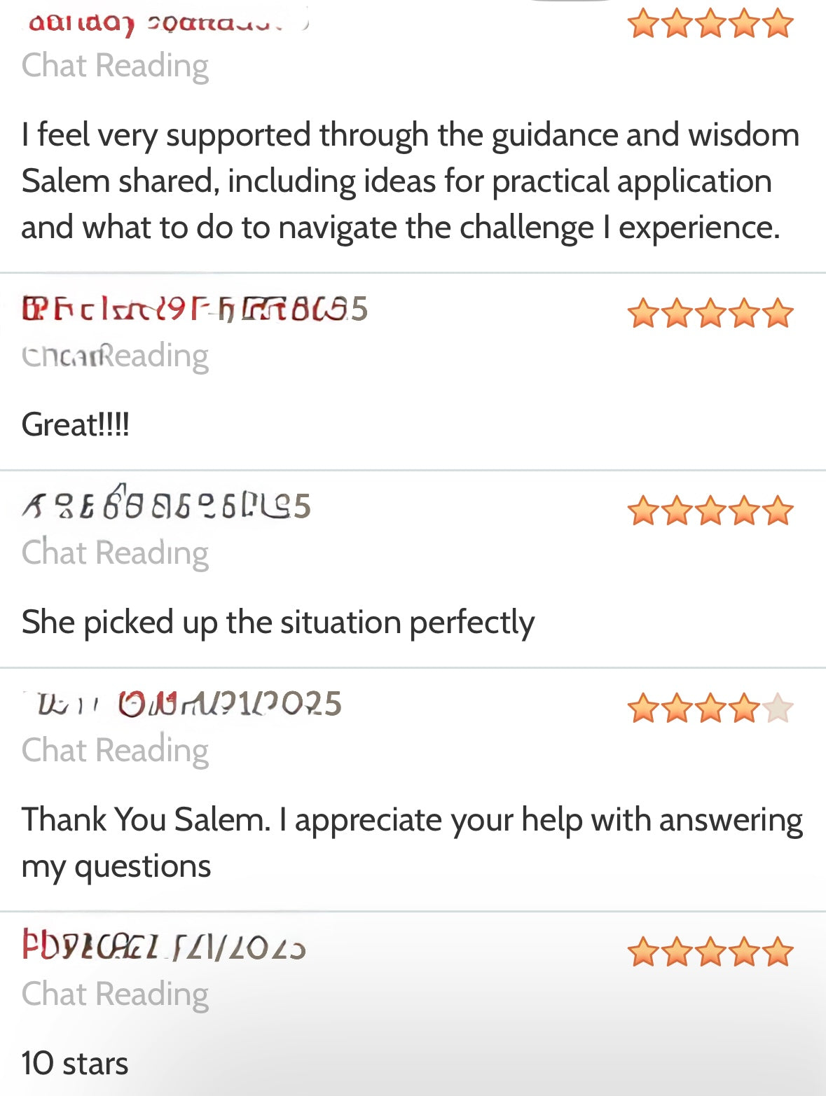 Reviews