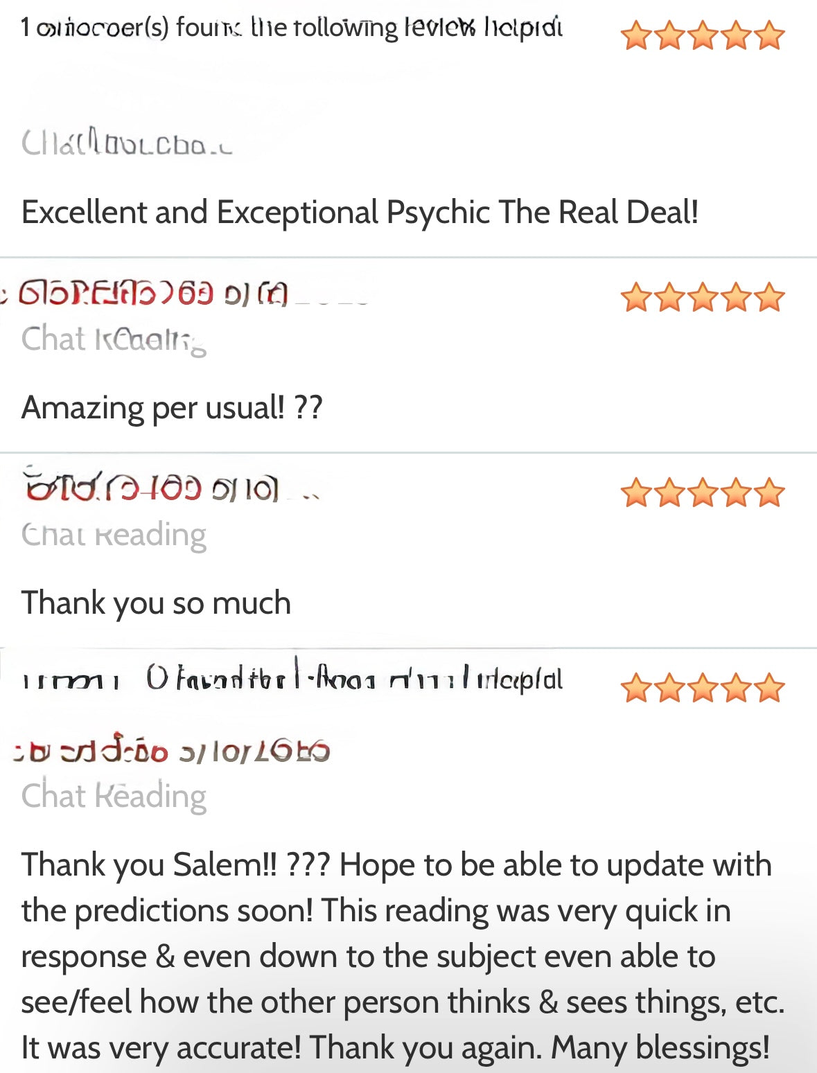 Reviews