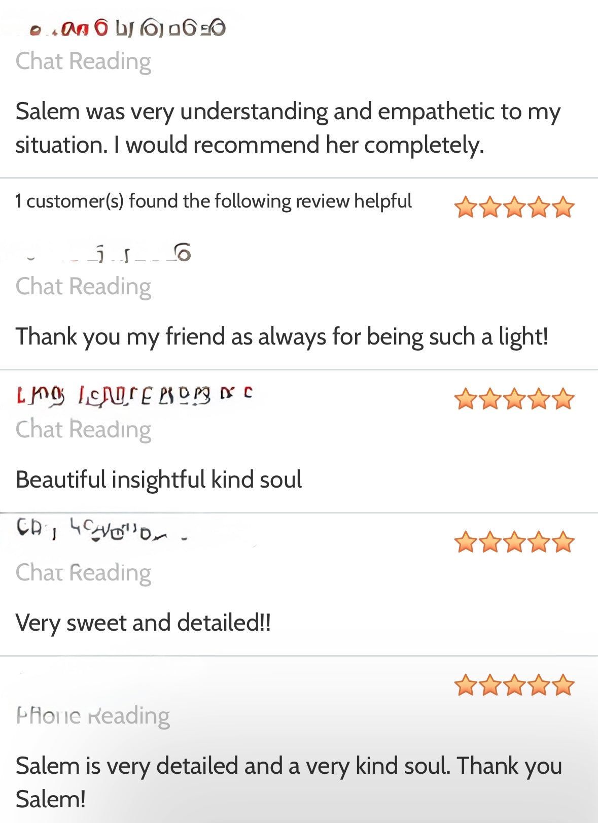 Reviews