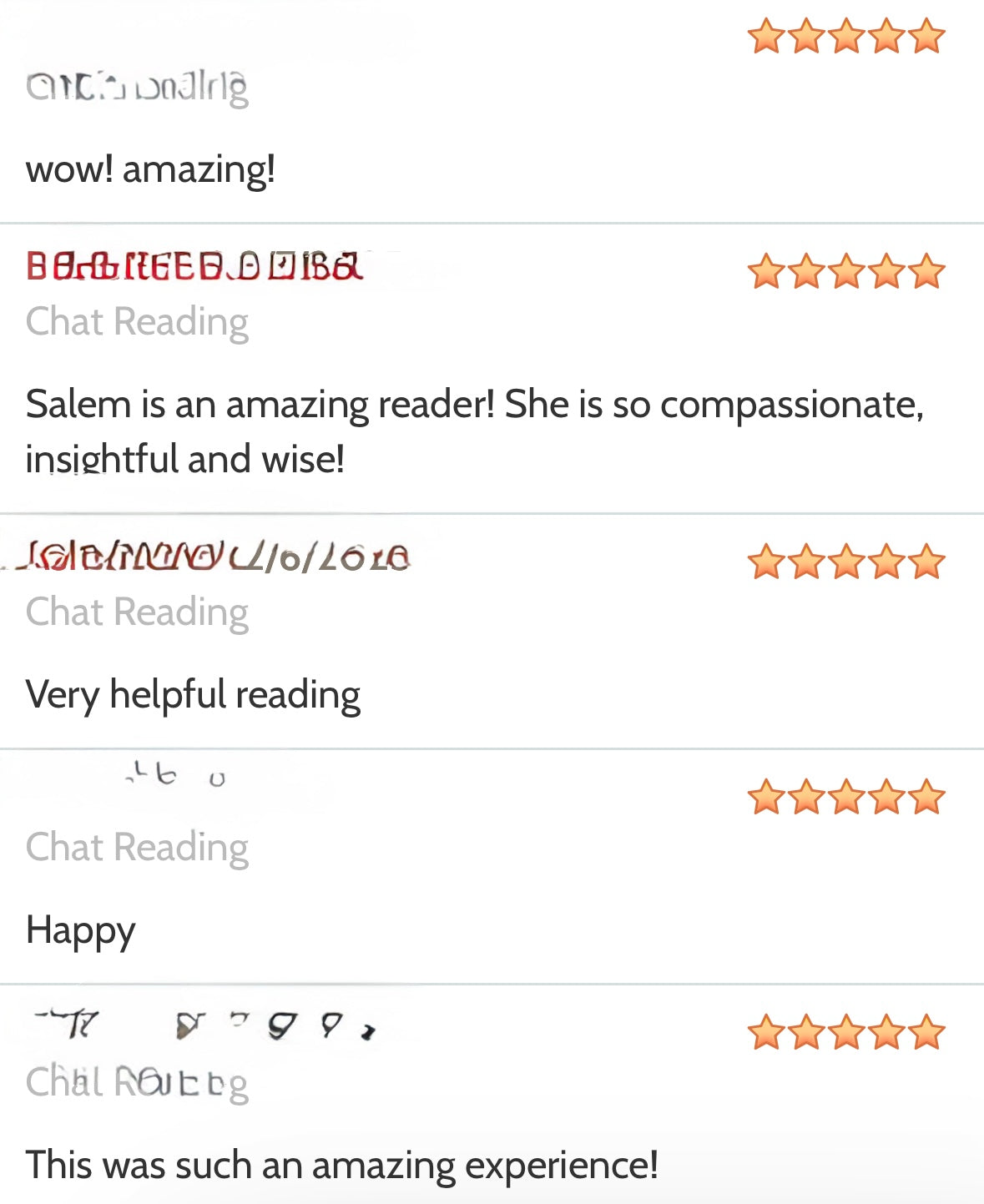 Reviews