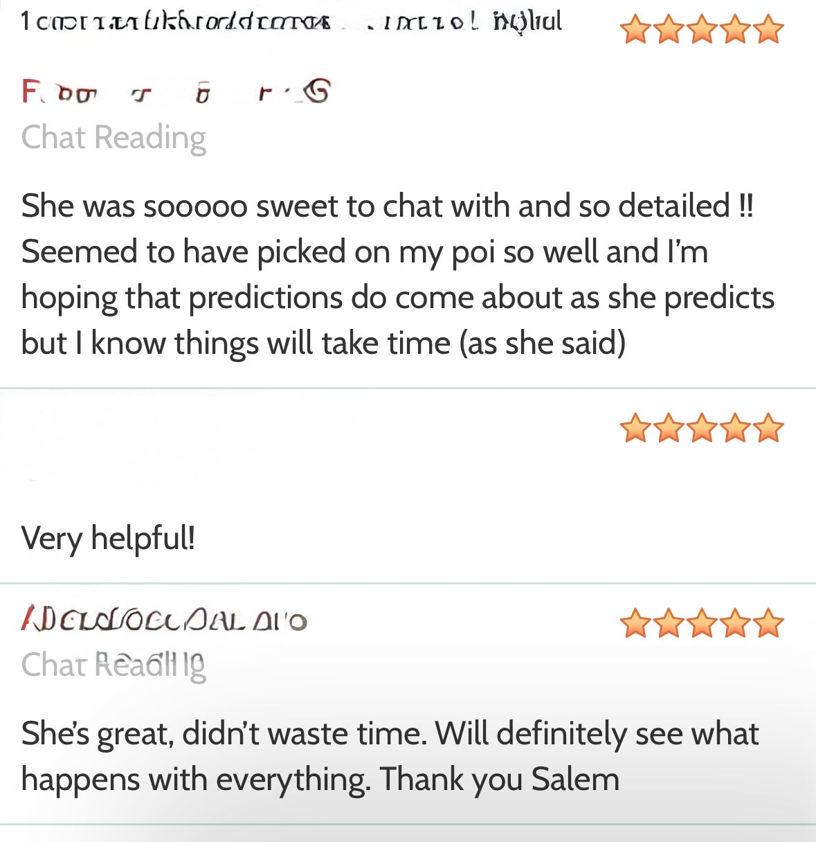 Reviews
