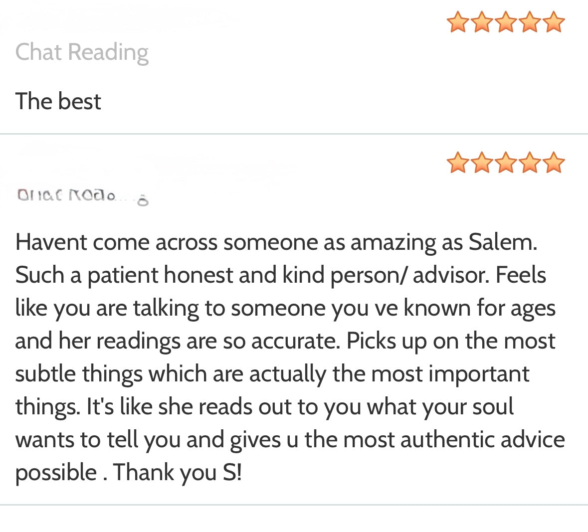 Reviews