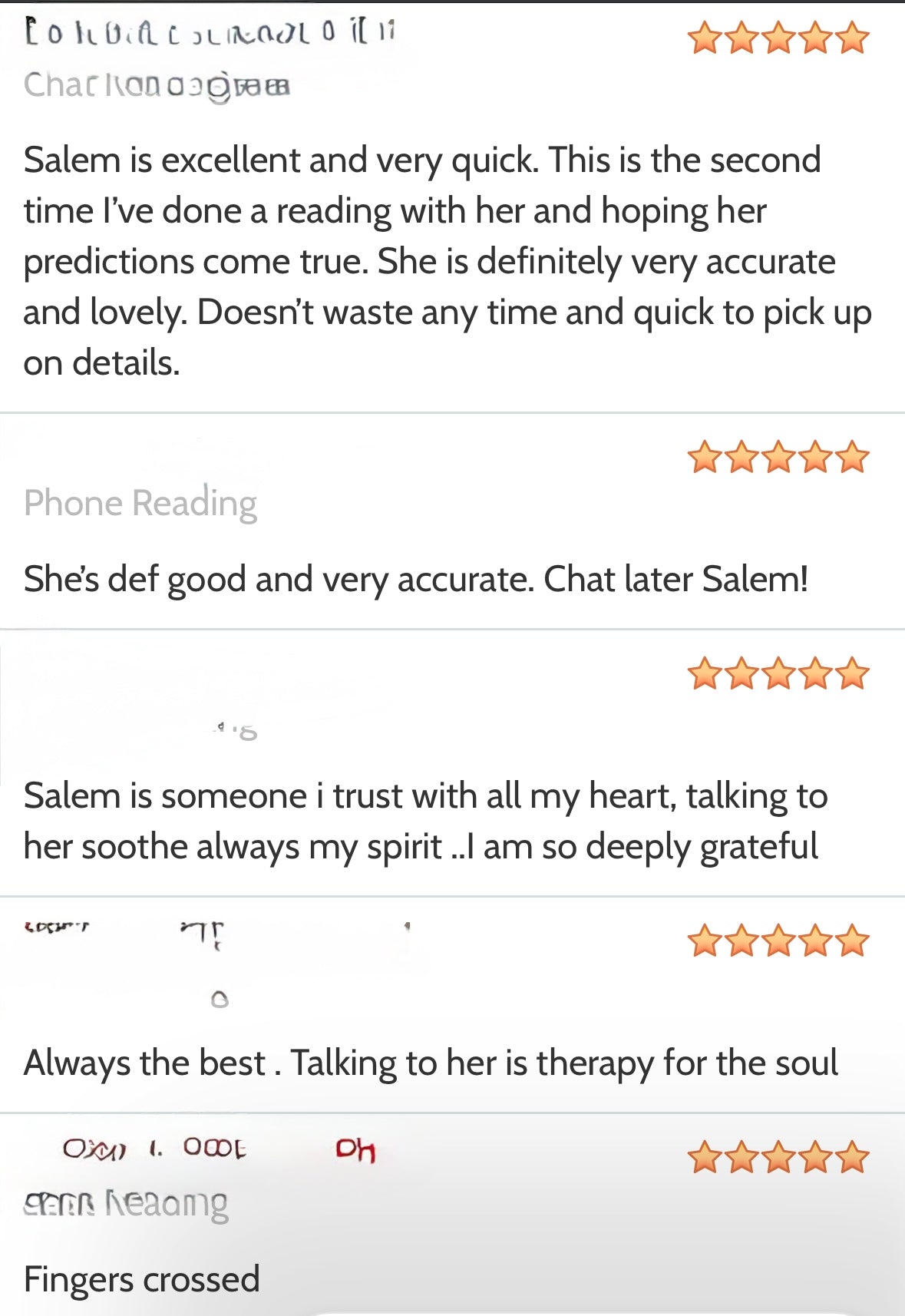 Reviews