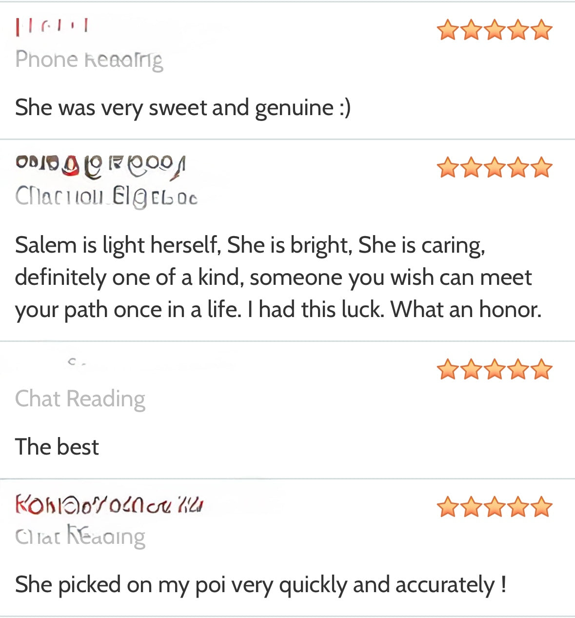 Reviews