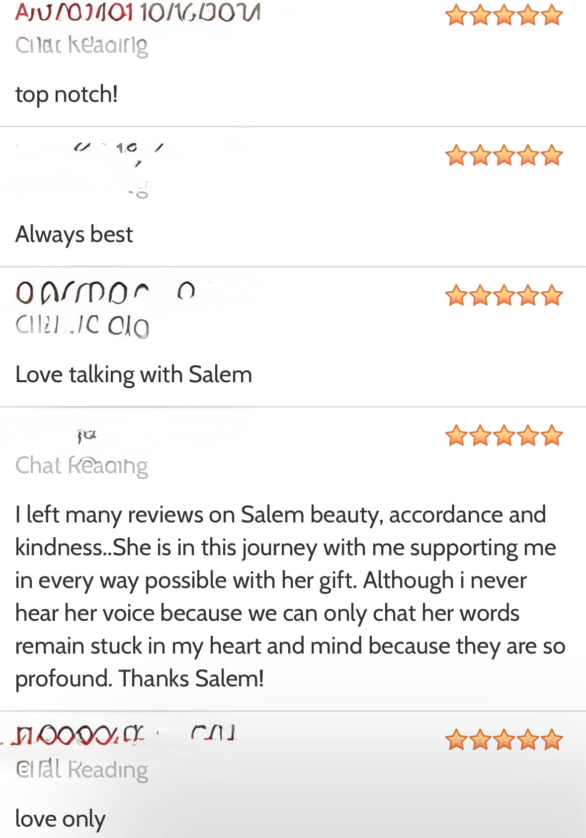 Reviews
